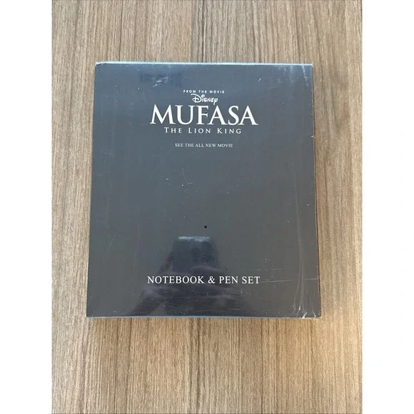 Disney MUFASA The Lion King * NOTEBOOK & PEN SET * BRAND NEW SEALED - Picture 1 of 6